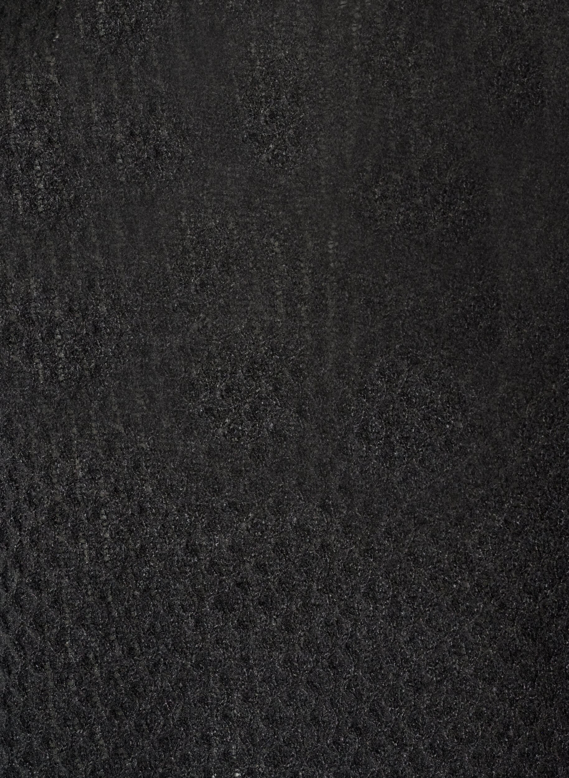 ZizziStrickbluse mit strukturiertem Lochmuster, Schwarz, Packshot image number 2