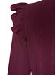Kurzes Kleid mit R&uuml;schen und Glitzer, Rot, Packshot image number 3
