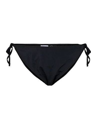 Bikinislip mit Bindebändern, Black, Packshot image number 0