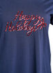 Weihnachts-T-Shirt aus Bio-Baumwolle, Blau, Packshot image number 2
