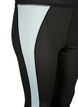 Skiunterhose mit Kontraststreifen, Black w. Gray Mist, Packshot image number 2
