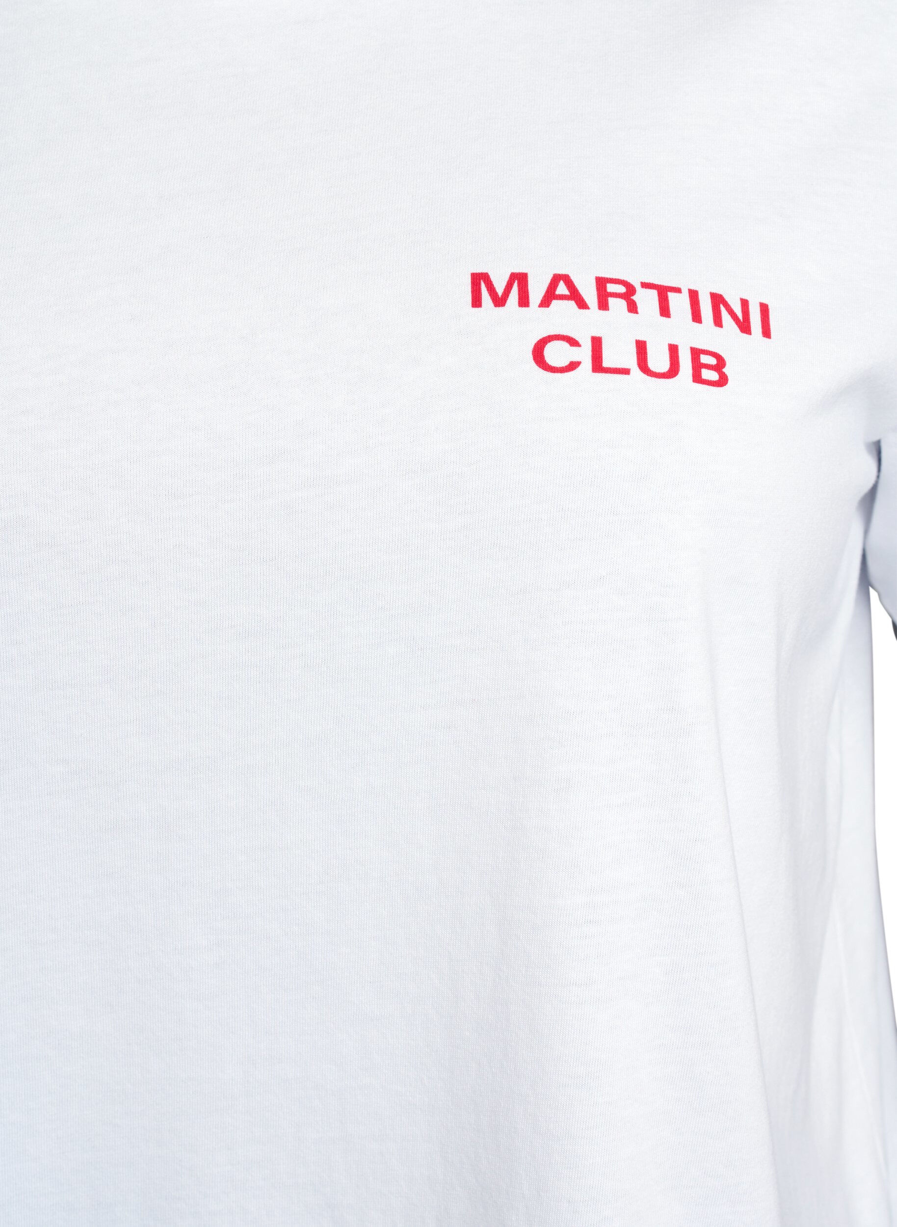 ZizziT-Shirt mit Printdetails auf der Vorder- und R&uuml;ckseite, Wei&szlig;, Packshot image number 2