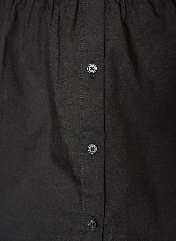 Hemdverl&auml;ngerung aus 100% Baumwolle, Schwarz, Packshot image number 2
