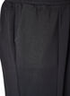 Lockere Hose aus Jersey mit hoher Taille und Taschen, Schwarz, Packshot image number 2