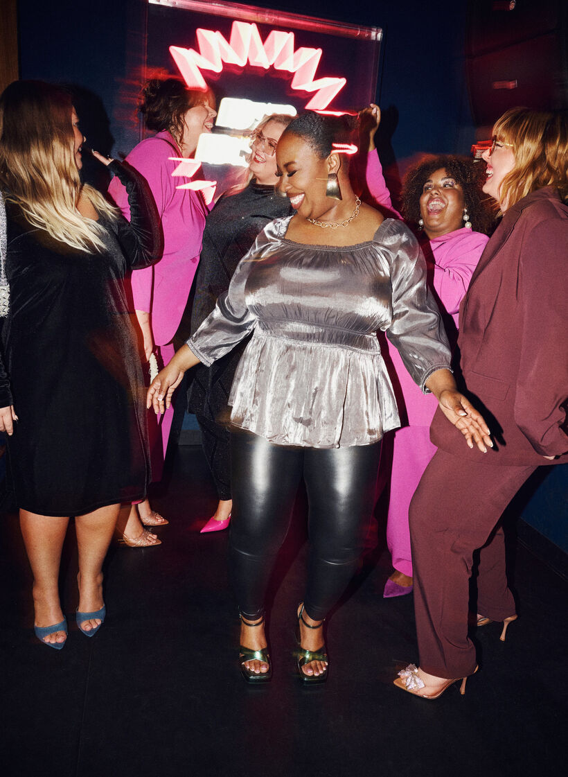 Beschichtete Leggings mit gebürsteter Innenseite, Schwarz, Image image number 0