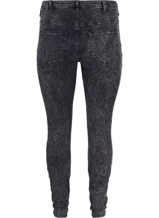 Amy Jeans mit hoher Taille, Grey Denim, Packshot image number 1