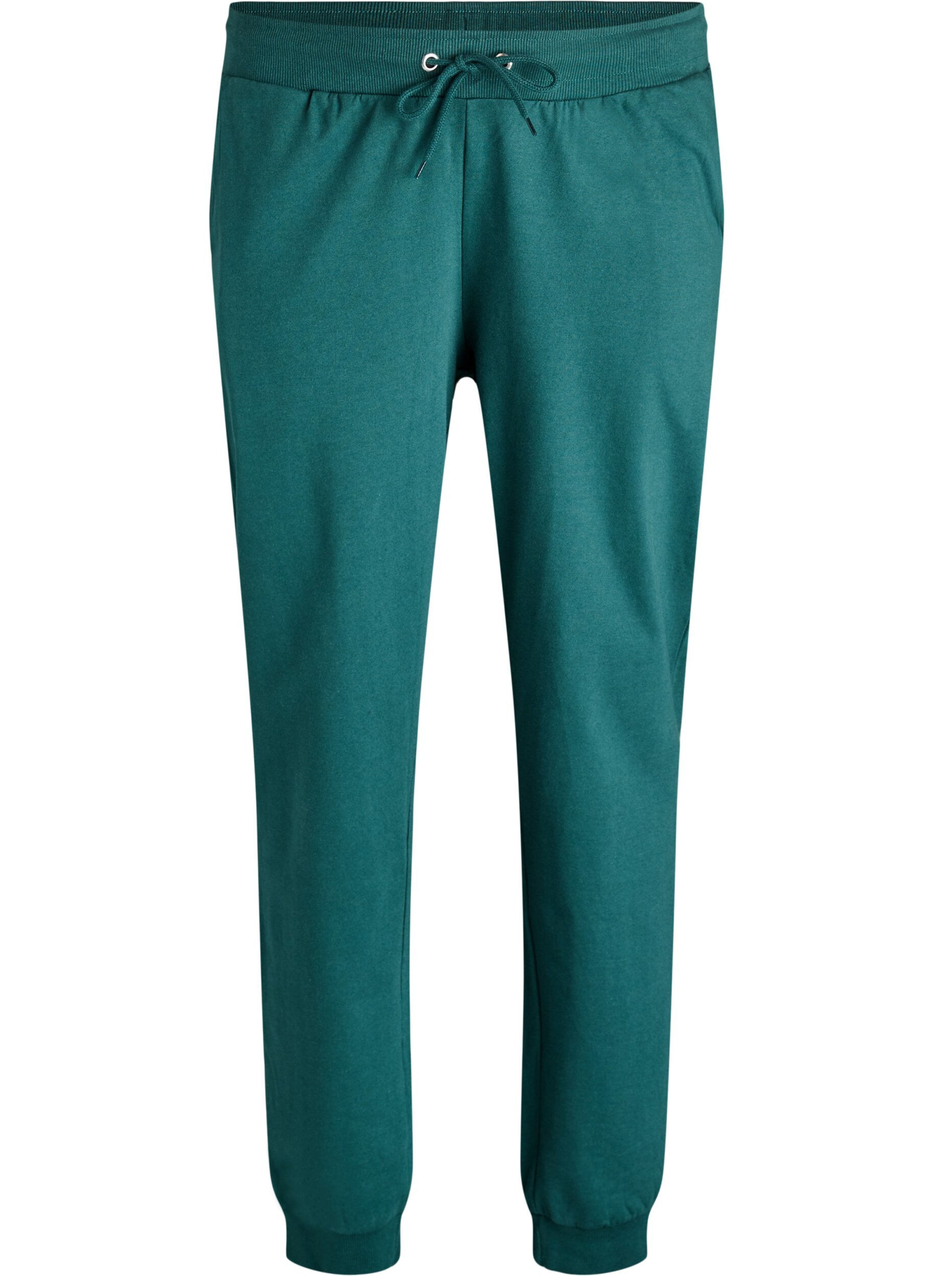 Hoch taillierte Sweatpants aus Baumwolle