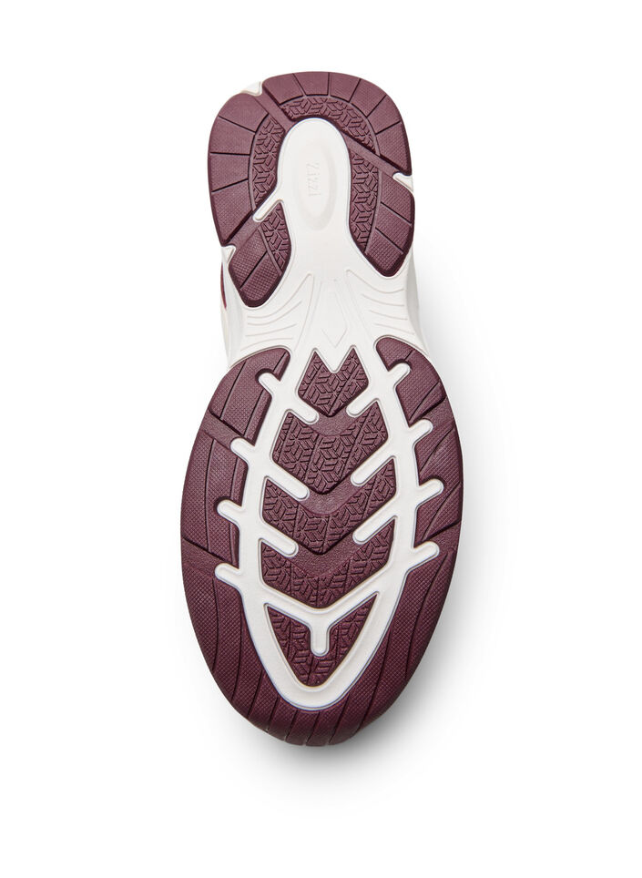 Sportliche Sneakers mit Mesh, Rot, Packshot image number 4