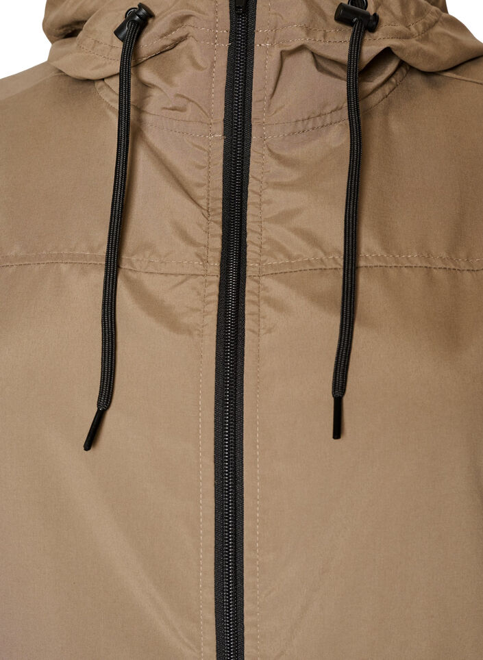 Leichter Parka mit Kapuze, Braun, Packshot image number 2