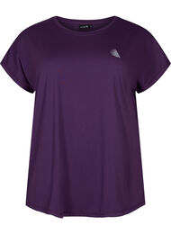 Kurzarm Trainingsshirt, Purple Pennant, Packshot