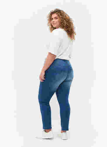 Slim Fit Emily Jeans mit normaler Taillenhöhe, Light blue, Model image number 1