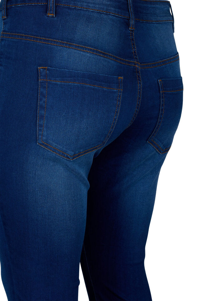 Viona Jeans mit normaler Taille, Blau, Packshot image number 3