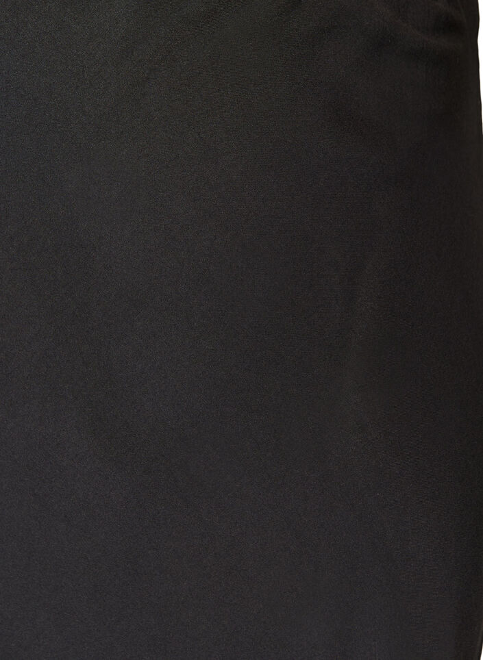Viskoserock mit elastischem Bund, Schwarz, Packshot image number 2