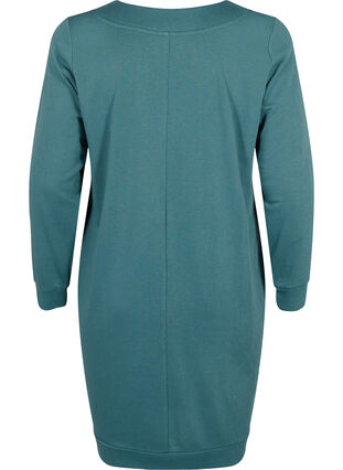 Pulloverkleid mit V-Ausschnitt, Sea Pine, Packshot image number 1