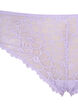 String aus floraler Spitze mit normaler Taillenh&ouml;he, lila, Packshot image number 2