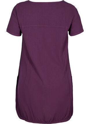 Kleid mit Taschen, Dark Purple, Packshot image number 1
