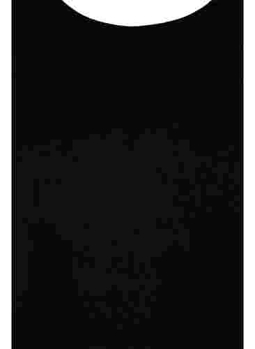 Langärmeliges Kleid mit Perlendetails, Black, Packshot image number 2