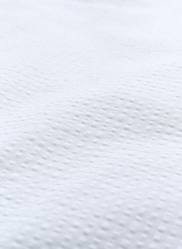 Kariertes Bettwäsche-Set aus Baumwolle, White/White Check, Packshot image number 3