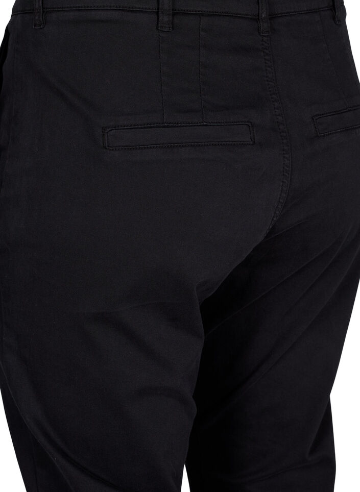 Chinos aus Baumwolle, Black, Packshot image number 3
