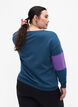Sweatshirt mit sportlichem Druck, Blue Wing Teal Comb, Model image number 1