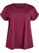 Kurz&auml;rmeliges T-Shirt aus einer Baumwollmischung, Rot, Packshot image number 0