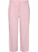 Pyjamahose aus Bio-Baumwolle mit Lochstickerei, Pink, Packshot image number 0