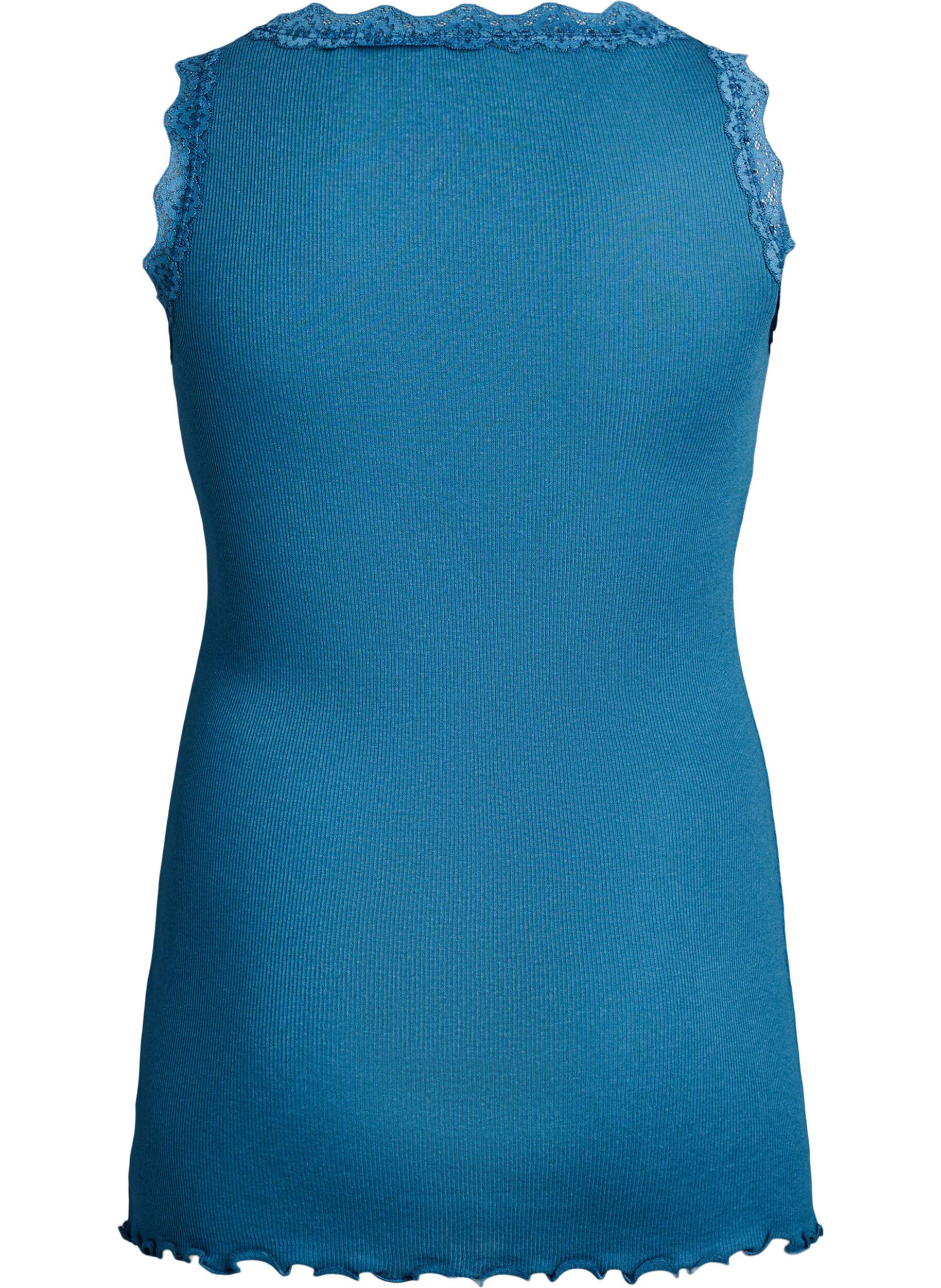 ZizziSpitzentop, Petrol, Packshot image number 1