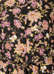 Midikleid mit gebl&uuml;mtem Print und abnehmbarem Bindeg&uuml;rtel, Schwarz, Packshot image number 2