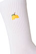 Socken aus Baumwolle mit Muster, Wei&szlig;, Packshot image number 2