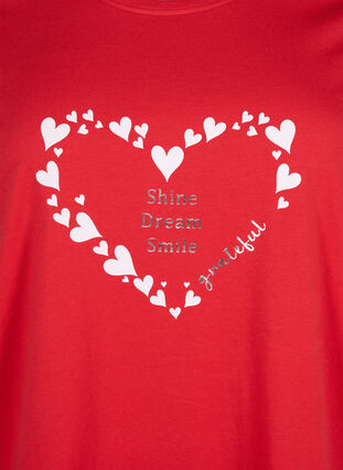FLASH - T-Shirt mit Motiv, High Risk Red Heart, Packshot image number 2