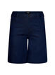 Locker sitzende Jeansshorts mit hoher Taille, Blau, Packshot image number 0