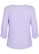 Plissierte Bluse mit 3/4-Ärmeln, Lavender, Packshot image number 1