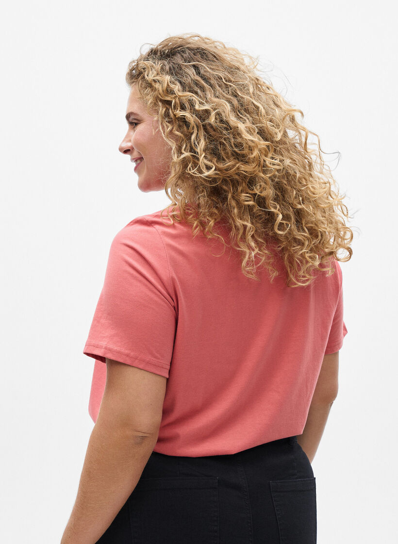 FLASH - T-Shirt mit Print, Rot, Model image number 2