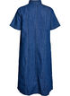 Midi-langes jeanshemdkleid, Blau, Packshot image number 1
