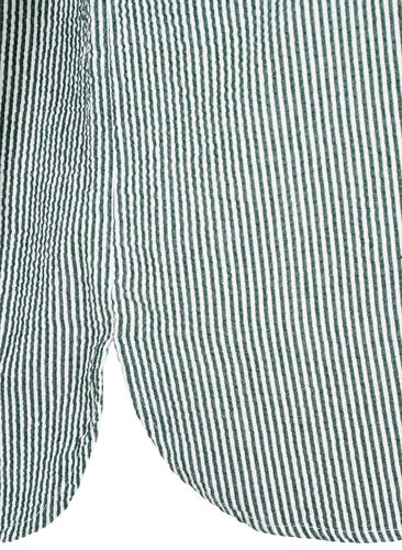 Kurzärmeliges Baumwollhemd mit Streifen, Scarab Stripe, Packshot image number 3