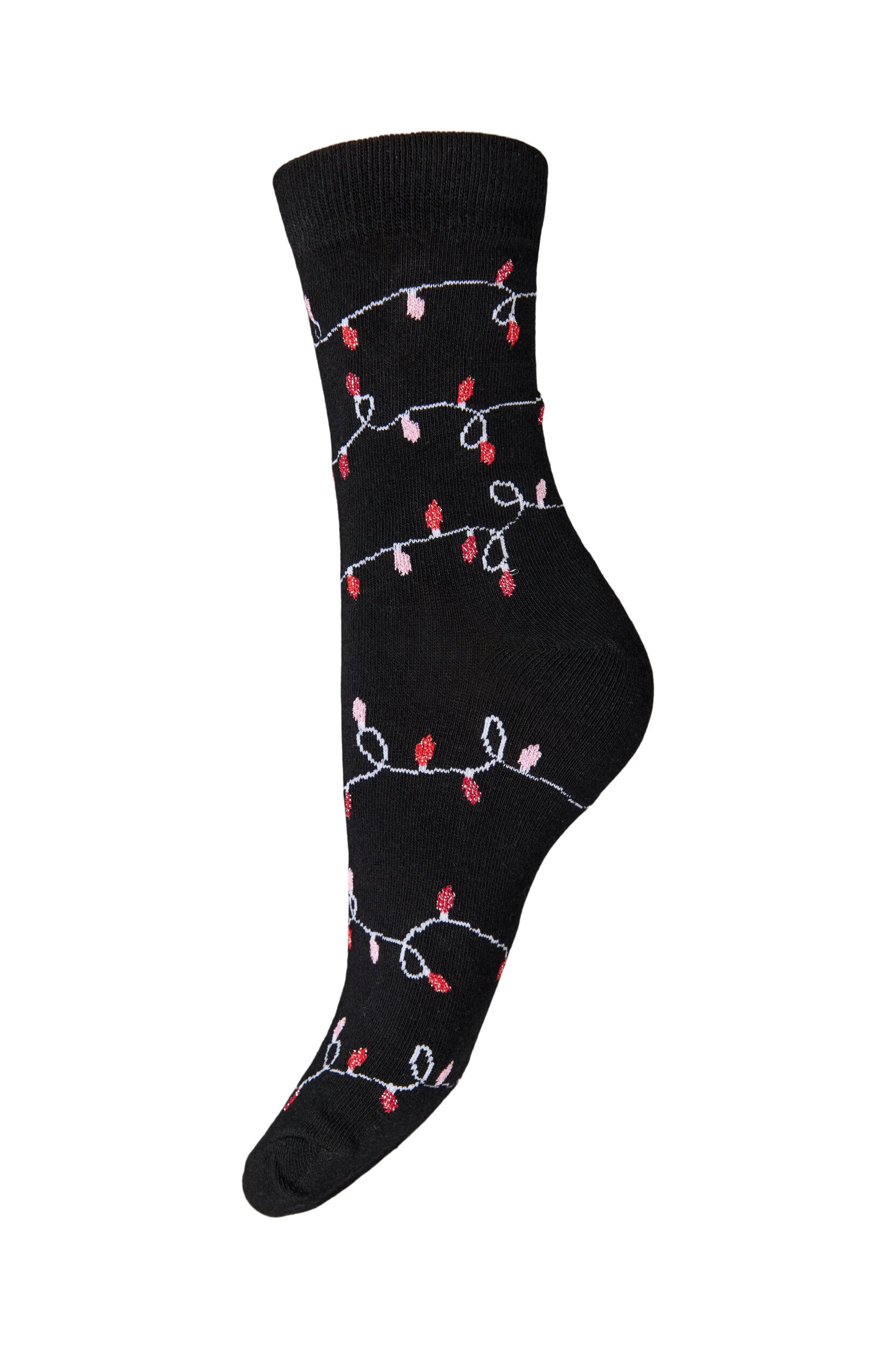 Zizzi2er-Pack Weihnachtssocken, Rot, Packshot image number 3