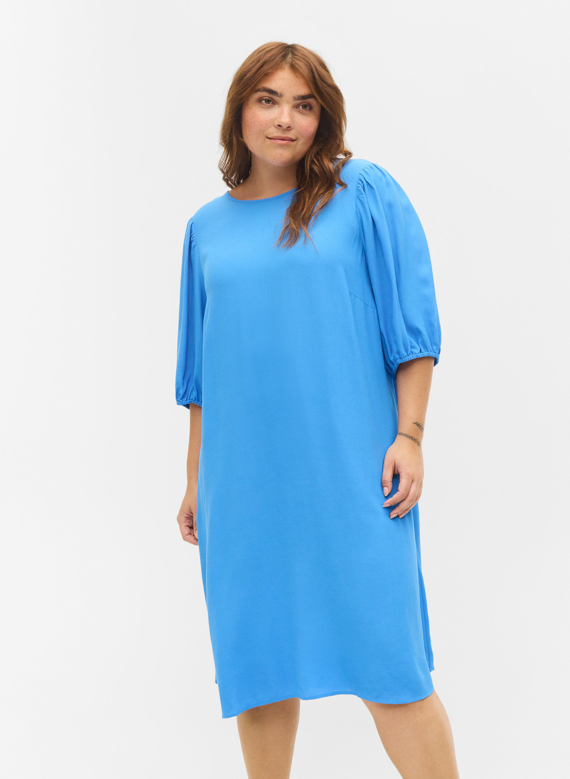 ZizziViskosekleid mit R&uuml;ckendetail, Regatta, Model image number 0