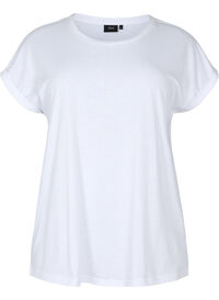 Kurzärmeliges T-Shirt aus einer Baumwollmischung