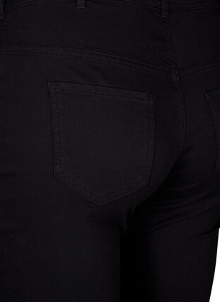 Super Slim Amy Jeans mit hoher Taille, Black, Packshot image number 3