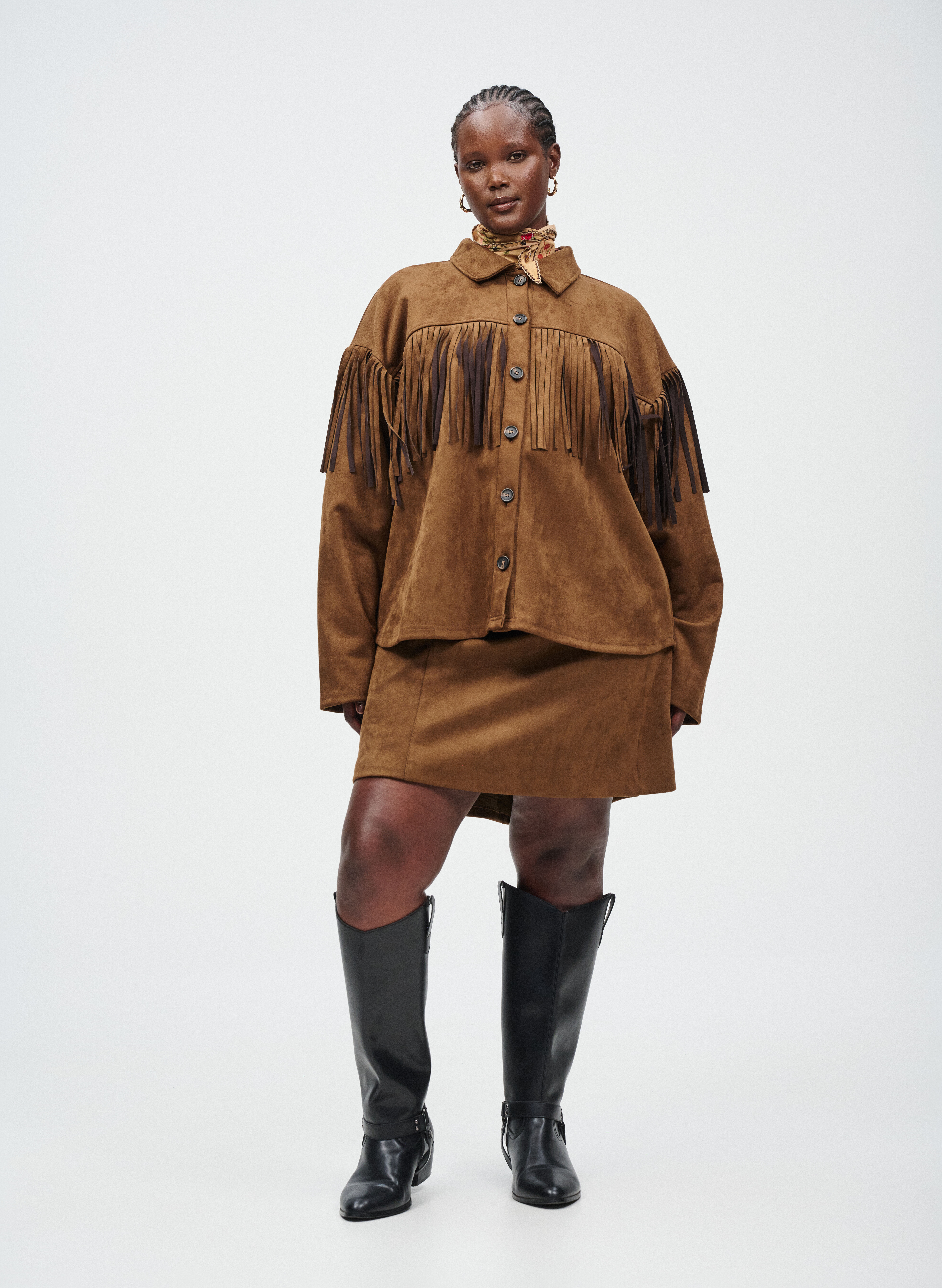 ZizziSet aus Wildlederimitat, , Model