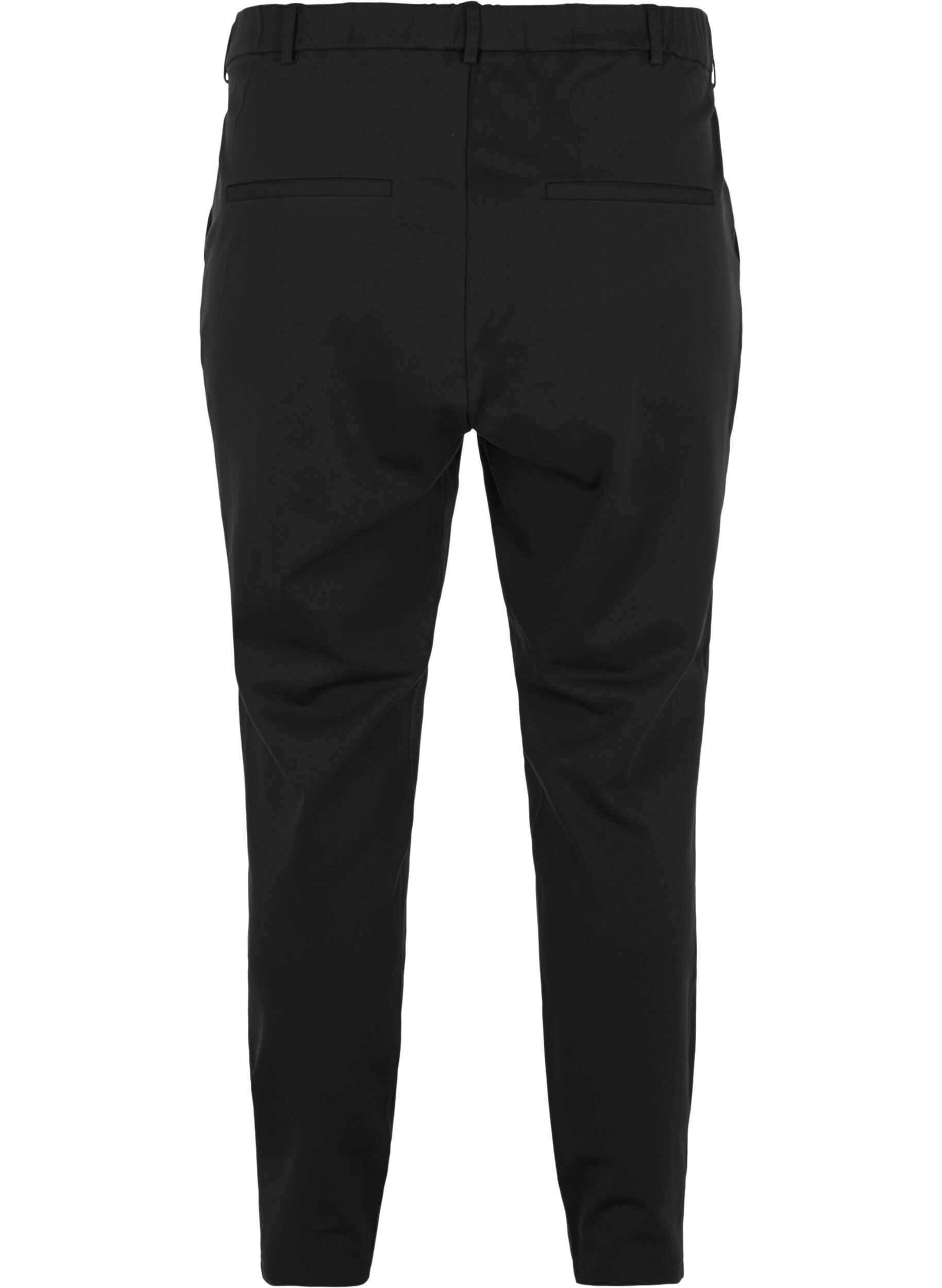 ZizziKurzgeschnittene Maddison-Hose, Black, Packshot image number 1