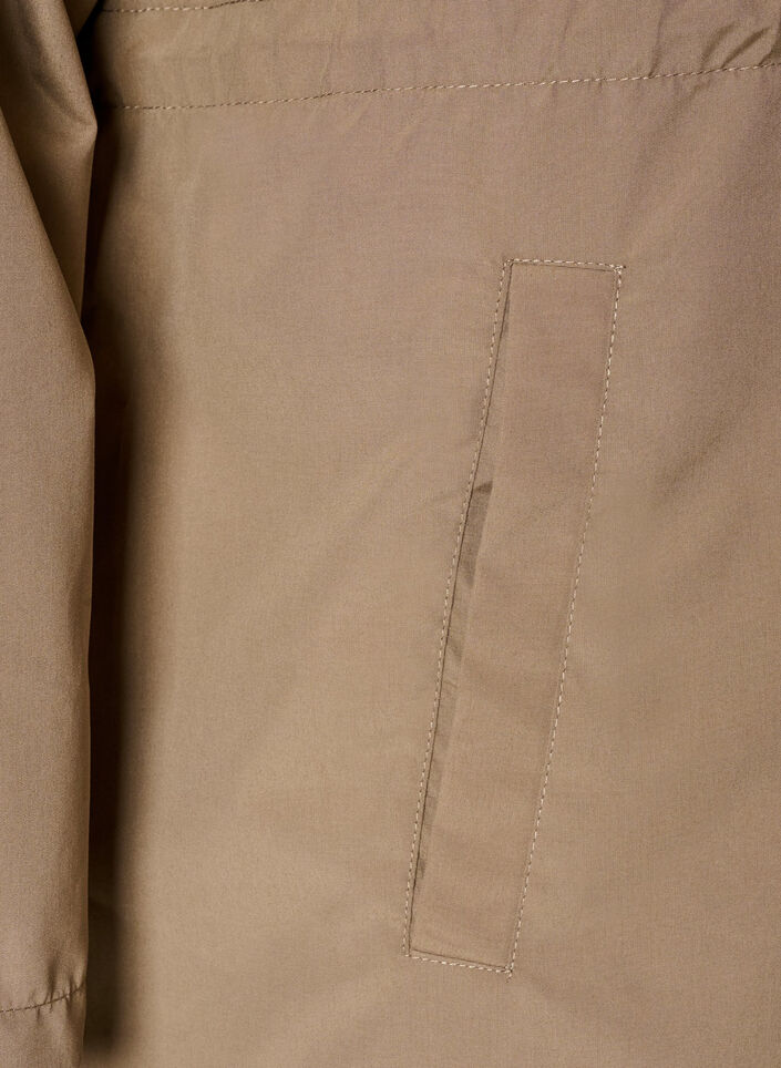 Leichter Parka mit Kapuze, Braun, Packshot image number 3