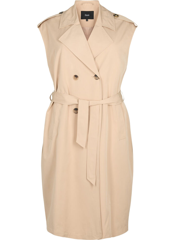 Lange Weste mit Gürtel, Nomad, Packshot image number 0