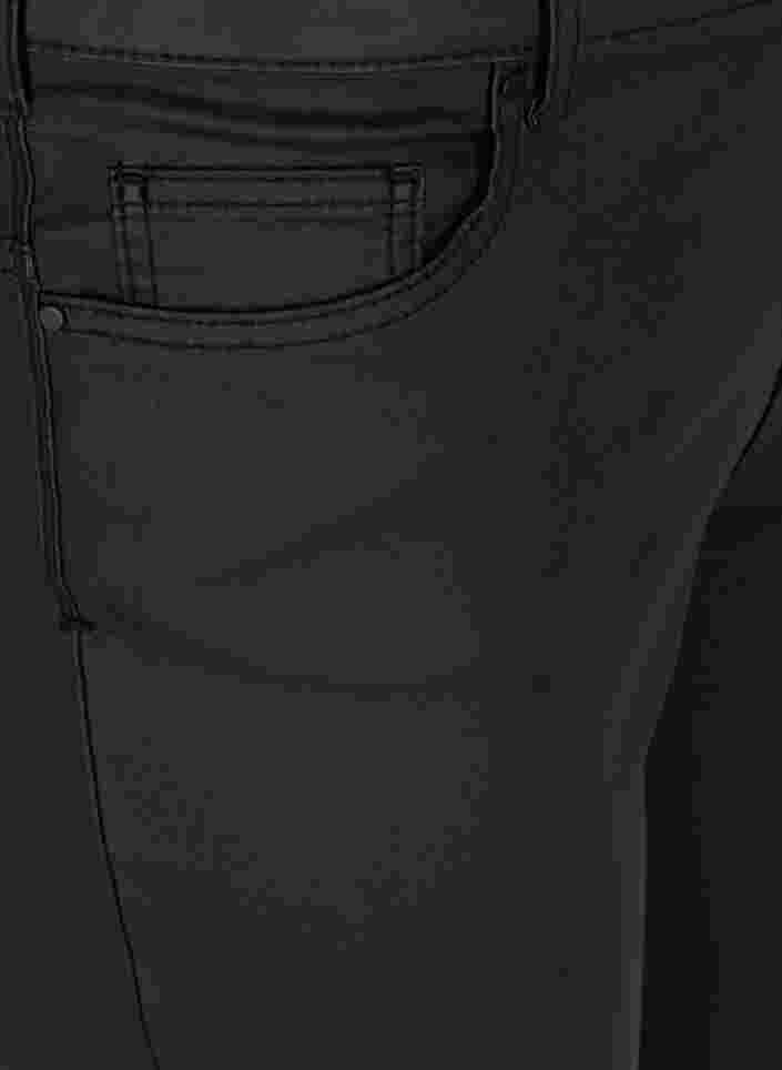 Coated Amy Jeans , Black coated, Packshot image number 2
