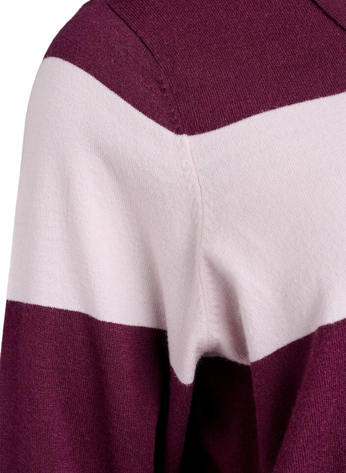 Strickbluse mit Kragen, Rot, Packshot image number 3