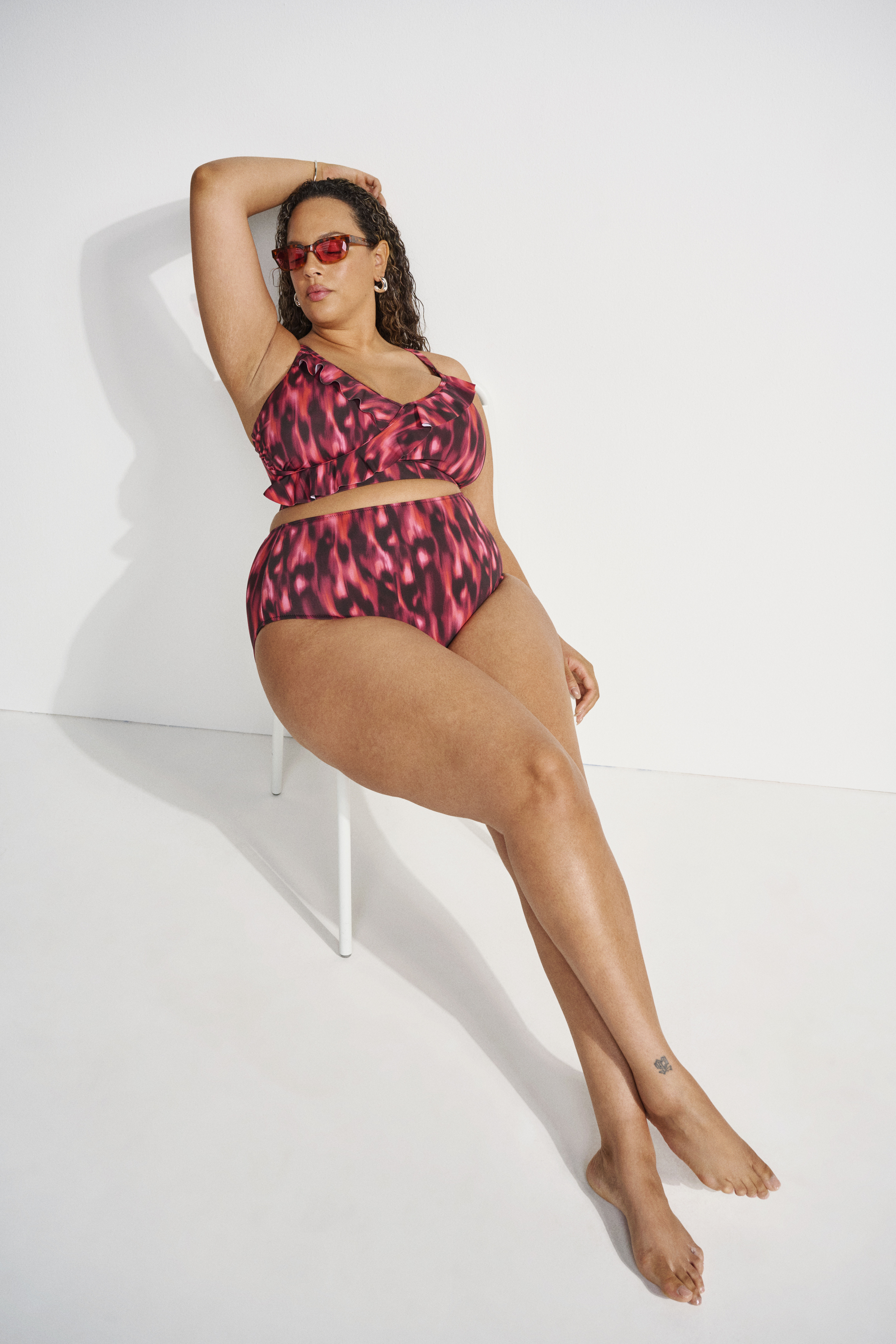 ZizziBikini mit R&uuml;schen, , Model