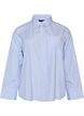 Lockere Bluse mit Bindeband, Blau, Packshot image number 0