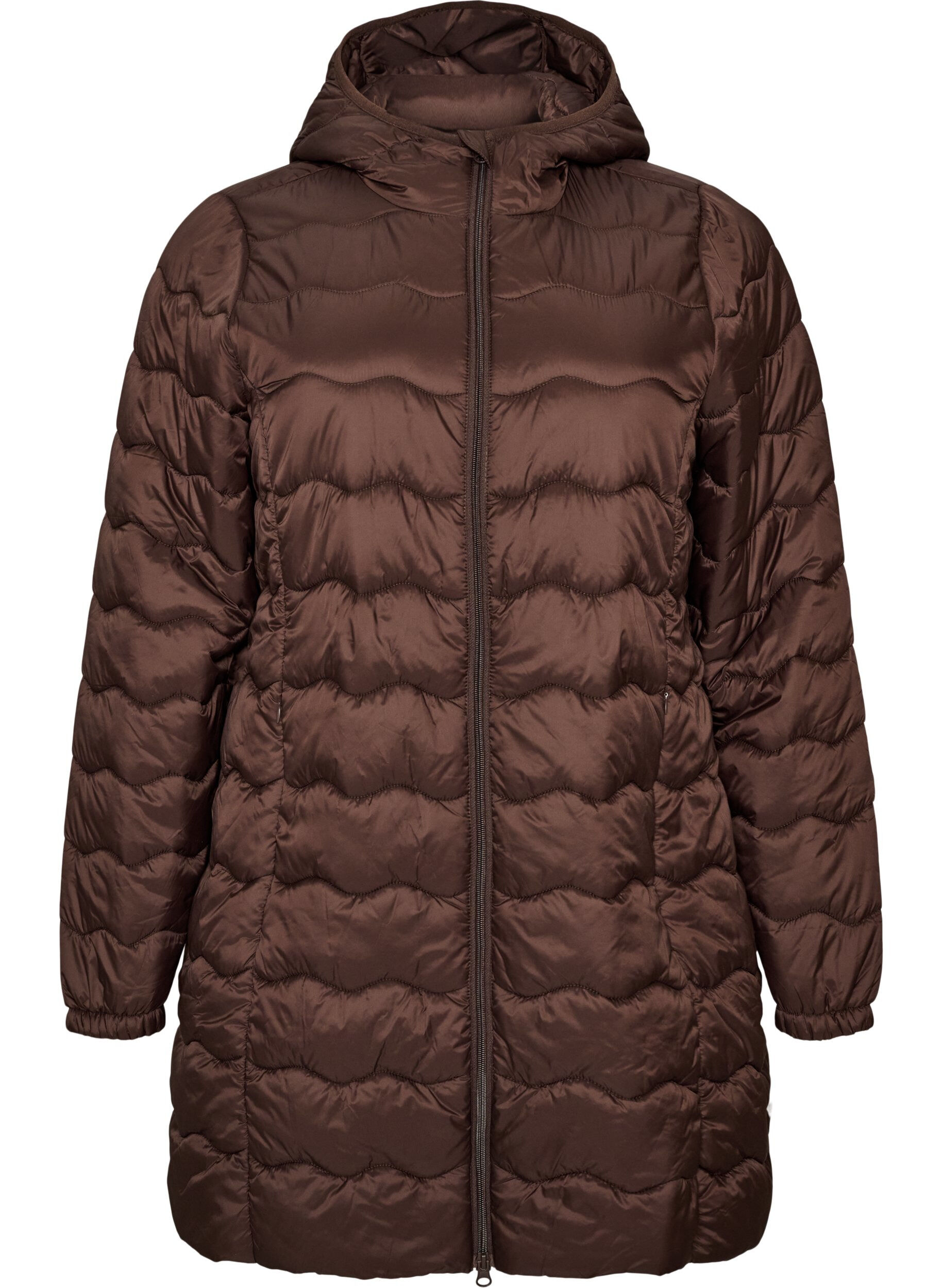 ZizziSteppjacke, Braun, Packshot image number 0