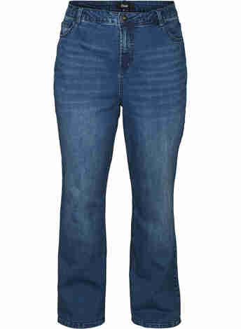 Jeans mit extra hoher Taille