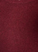 Strickbluse mit Wellenkante, Rot, Packshot image number 2